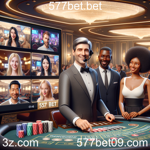 A Experiência Imersiva dos Cassinos Ao Vivo no 577bet.bet